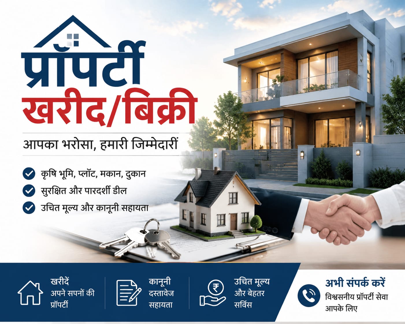 प्रॉपर्टी खरीद बिक्री सेवा आगरा - Property Buying Selling Agra